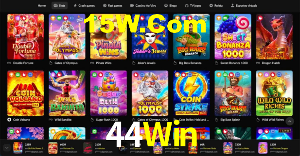 44Win: A Experiência de Casino com Jogos de Mesa ao Vivo